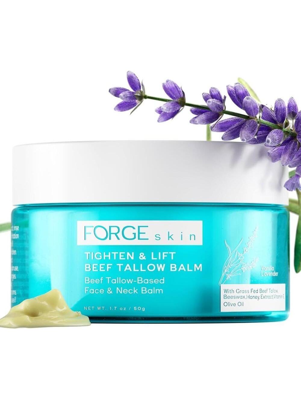 Forge Tallow Balm Grass-Fed Beef Tallow Natural Skin Moisturizer